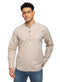 Beige Striped Shirt - Khotwh