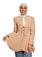 Beige Tape Blazer - Khotwh