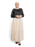 Beige Urea Skirt - Khotwh