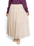 Beige Urea Skirt - Khotwh