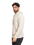 Beige Velvet Hoodie - Khotwh