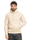 Beige Velvet Hoodie - Khotwh