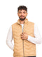 Beige Velvet Vest - Khotwh