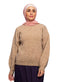 Beige Vesper Pullover - Khotwh