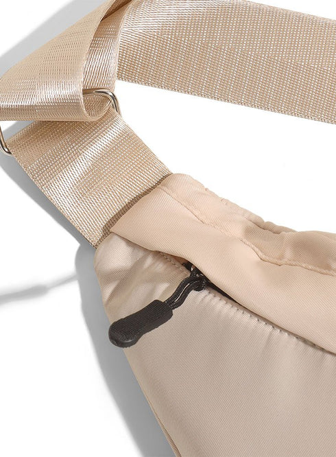 Beige Waist Bag - Khotwh