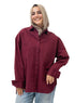 Bergundy Cur - Gabardine Shirt - Khotwh