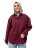Bergundy Cur - Gabardine Shirt - Khotwh