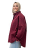 Bergundy Cur - Gabardine Shirt - Khotwh