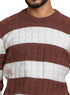 Bergundy Design 2446 Round Pullover - Khotwh