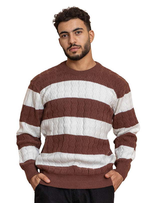 Bergundy Design 2446 Round Pullover - Khotwh