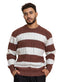 Bergundy Design 2446 Round Pullover - Khotwh