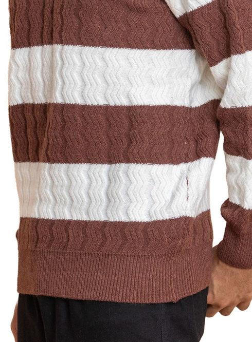 Bergundy Design 2446 Round Pullover - Khotwh