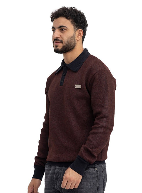 Bergundy Design 670 PL-Basic Pullover - Khotwh