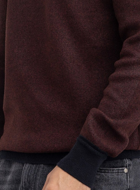 Bergundy Design 670 PL-Basic Pullover - Khotwh