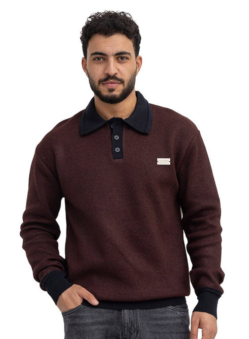 Bergundy Design 670 PL-Basic Pullover - Khotwh