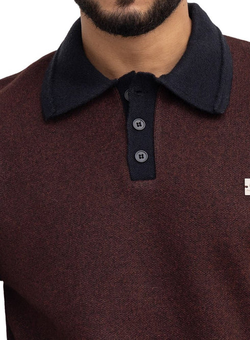 Bergundy Design 670 PL-Basic Pullover - Khotwh