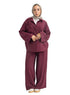 Bergundy-Design 7536 Suit - Khotwh