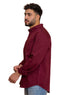 Bergundy Gabardine Shirt - Khotwh