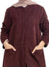 Bergundy - GS-capsul dress - Khotwh
