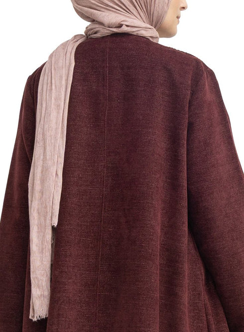 Bergundy - GS-capsul dress - Khotwh