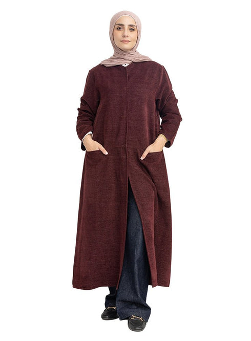 Bergundy - GS-capsul dress - Khotwh