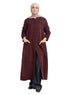 Bergundy - GS-capsul dress - Khotwh