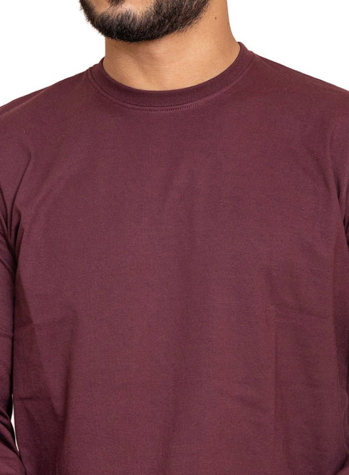 Bergundy Long - sleeve(M) - Khotwh