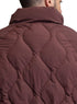 Bergundy Puffer Jacket 3012 - Khotwh
