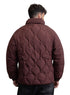 Bergundy Puffer Jacket 3012 - Khotwh