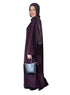 Bergundy Ribbed Long Cardigan - Khotwh