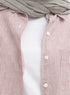 Bergundy Striped linen Suit - Khotwh