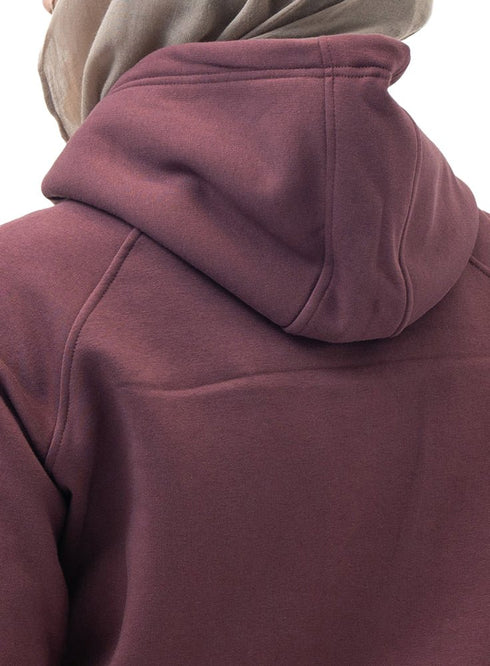 Bergundy SW - Medium Zipper - Khotwh