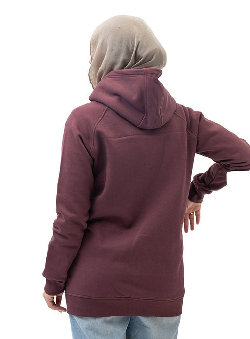 Bergundy SW - Medium Zipper - Khotwh