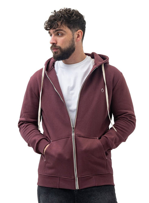 Bergundy SW - Zipper - Khotwh