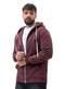 Bergundy SW - Zipper - Khotwh