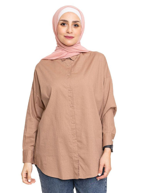 Biscuit Button - Back Shirt - Khotwh