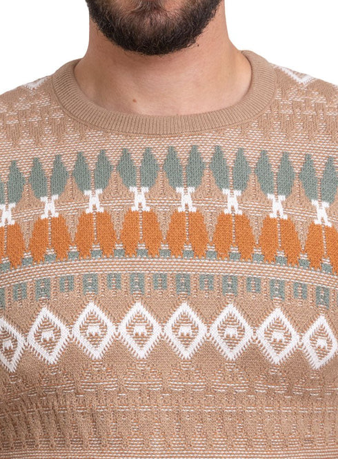 Biscuit - Design117 Br - Round Pullover - Khotwh