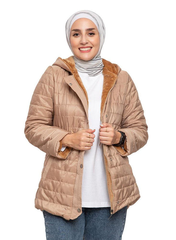 Biscuit Double Face Jacket - Khotwh