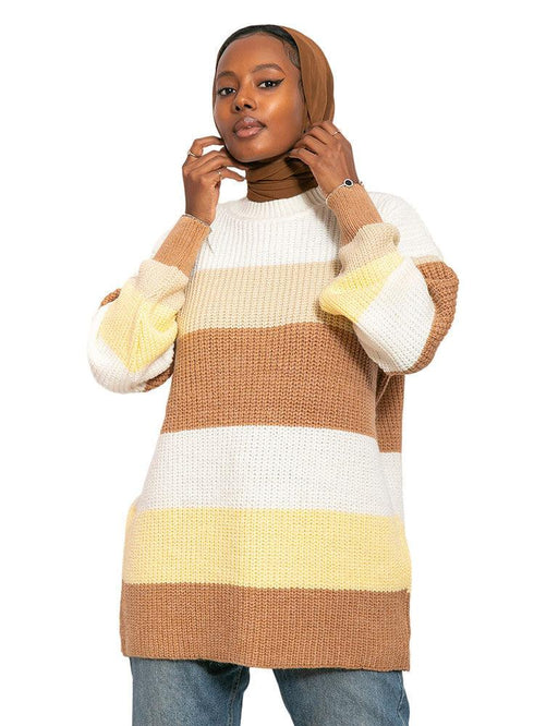 Biscuit H - Stripped Pullover - Khotwh