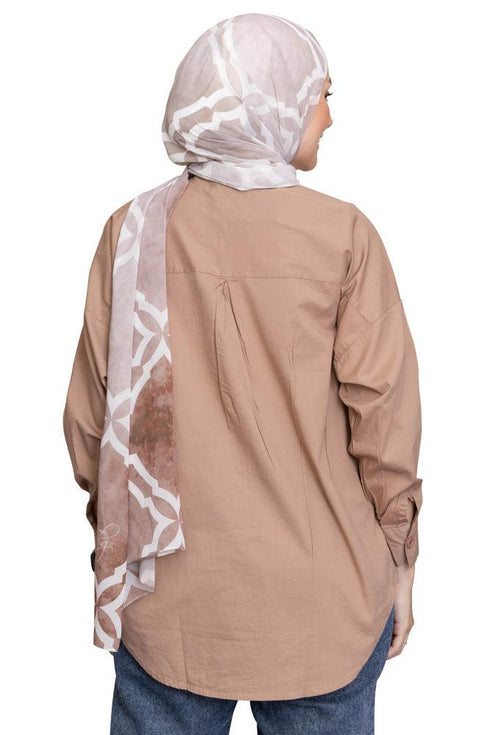 Biscuit Over - Size Shirt - Khotwh