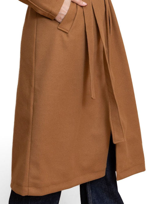 Biscuit RD - Long Feather Coat - Khotwh