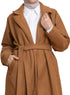 Biscuit RD - Long Feather Coat - Khotwh