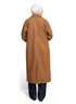 Biscuit RD - Long Feather Coat - Khotwh