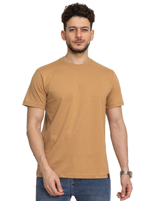 Biscuit Regular Round T-shirt - Khotwh