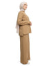 Biscuit Ribbed suit (W) - Khotwh