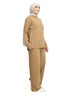 Biscuit Ribbed suit (W) - Khotwh