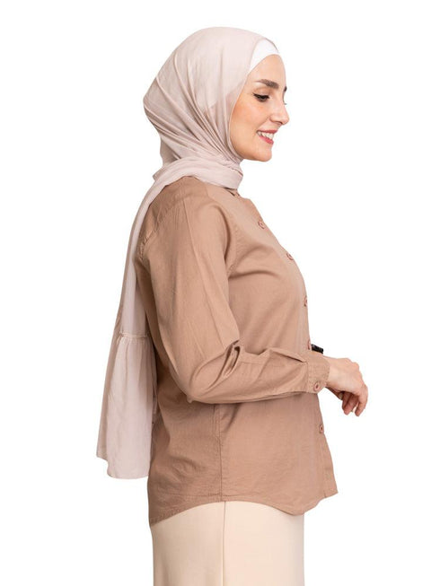 Biscuit S - Poplin Shirt - Khotwh