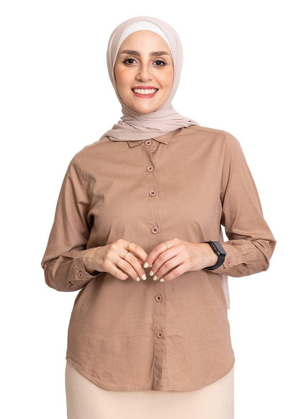 Biscuit S - Poplin Shirt - Khotwh