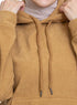 Biscuit Velvet Hoodie Vent - Khotwh