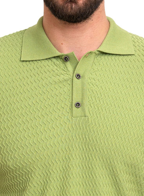 Bistage Design 1011Knit Polo Neck - T-Shirt - Khotwh